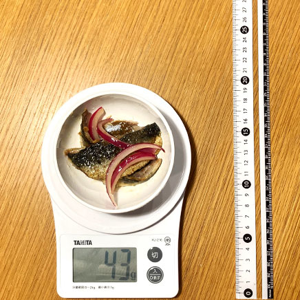 小鉢1杯分のいわしのマリネ