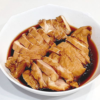 鶏肉の紅茶煮