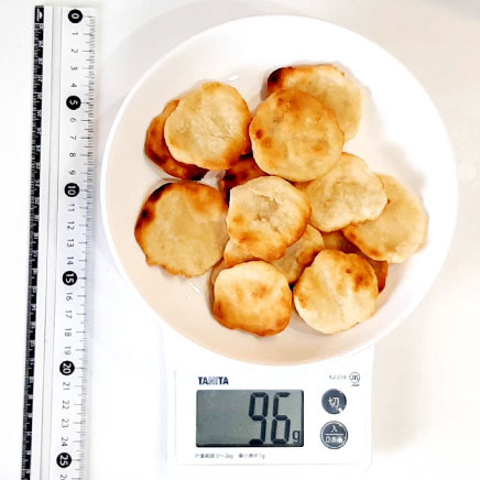 13枚分の米粉せんべい