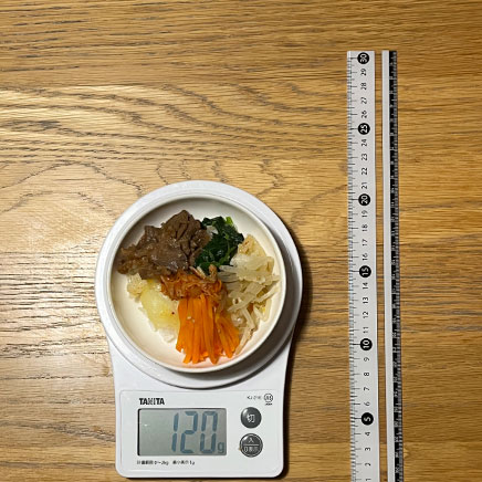 深皿(小)1皿分のチーズビビンバ