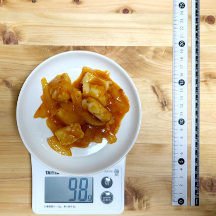 深皿(小)1皿分のイカのチリソース