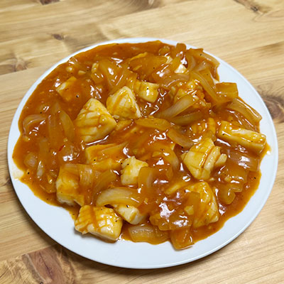 イカのチリソース
