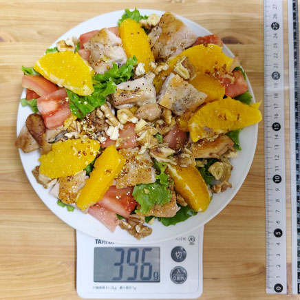 中皿1皿分のパワーサラダ