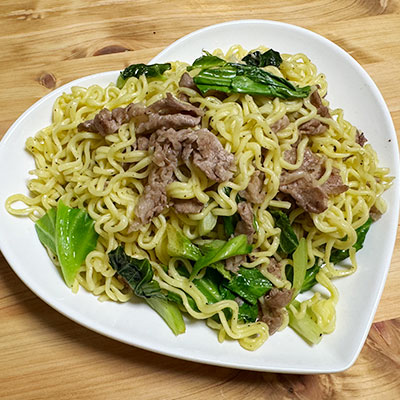 塩カルビ焼きそば