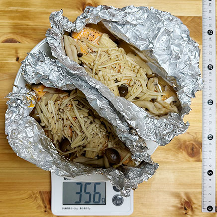 深皿（大）1皿分の銀鮭のホイル焼き