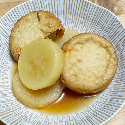 大根とがんもの煮物