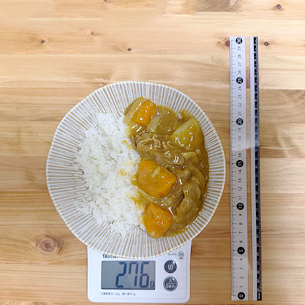 中鉢１杯分の米粉カレー