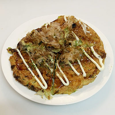 牛すじお好み焼き