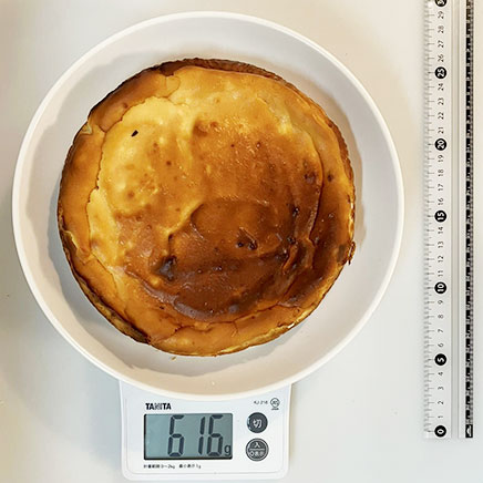 18cm型1個分の酒粕チーズケーキ