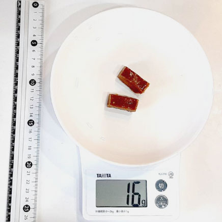 2個分の塩キャラメル