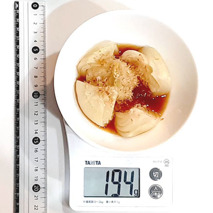 1個分の玉ねぎのレンジ蒸し