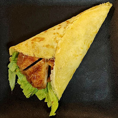 照り焼きチキンクレープ