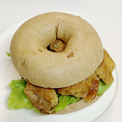 照り焼きチキンベーグル