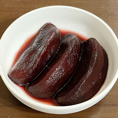 りんごのワイン煮