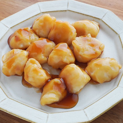 米粉と豆腐のみたらし団子