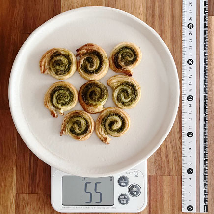 8個分の抹茶パイ