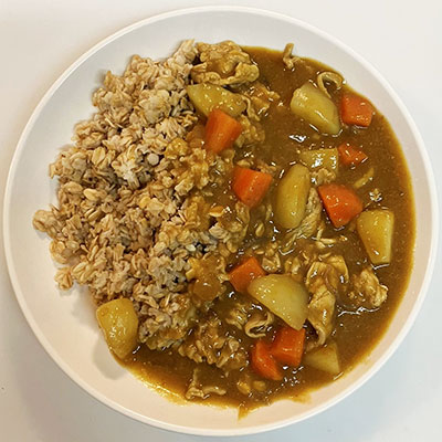 オートミールカレー