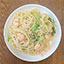 エビとアスパラのクリームパスタ