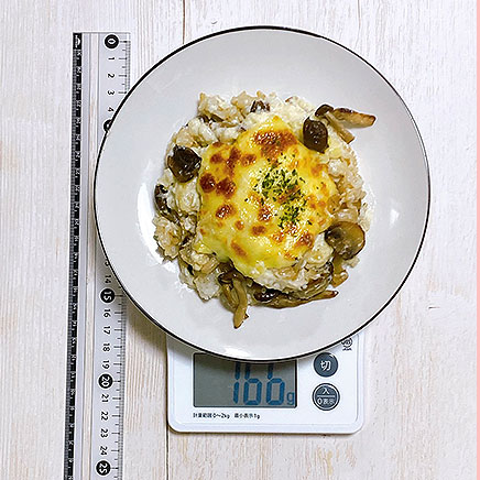 中皿1皿分のきのこドリア