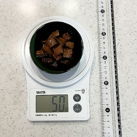 小皿1皿分のカツオの佃煮