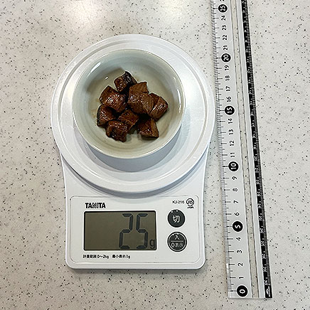 豆皿1皿分のカツオの佃煮