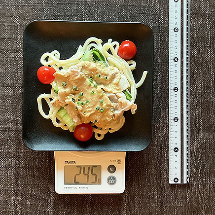 中皿1皿分のごましゃぶうどん