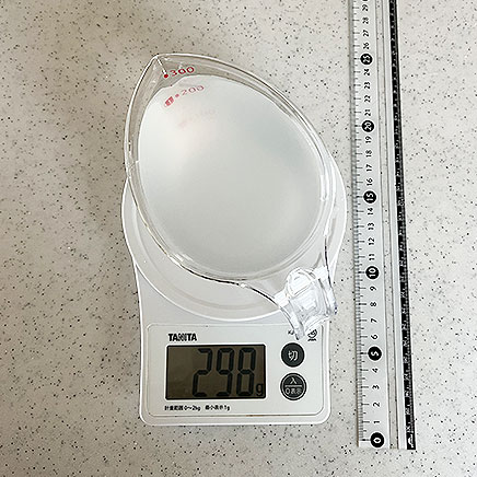 300mlのグラス1杯分のソルティドッグ