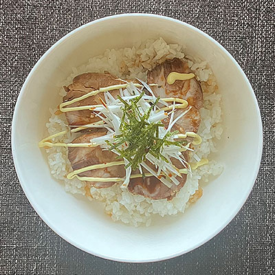 チャーシューマヨ丼
