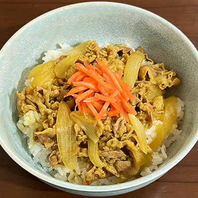 カレー牛丼