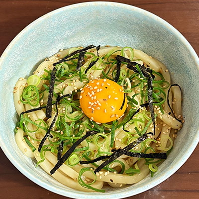 めんつゆごま油うどん