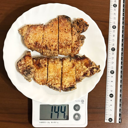 豚ロース2枚分の豚肉の山賊焼き