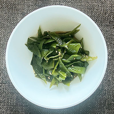 茎わかめの酢の物