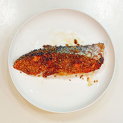 鮭のごま焼き