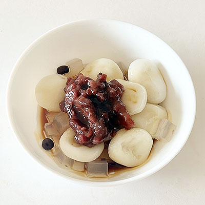 白玉あんみつ