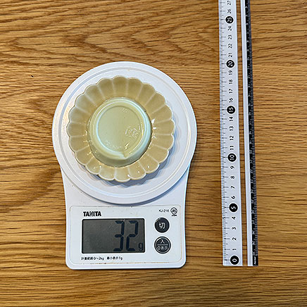 デザートカップ(小)1杯分の抹茶ババロア