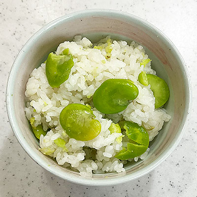 そら豆ご飯