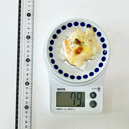 小皿1皿分のたらこドリア