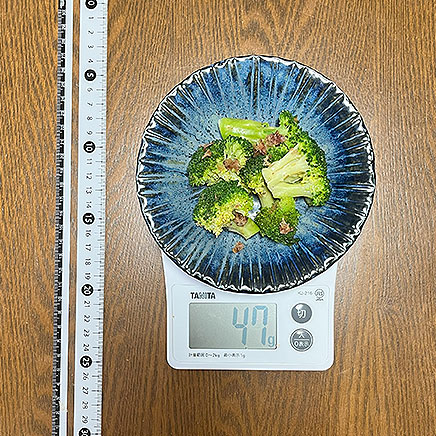 小皿1皿分のブロッコリーのおかか和え