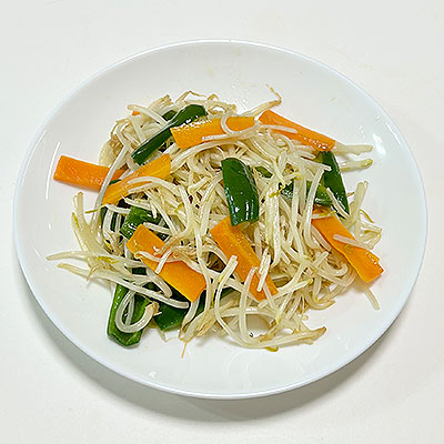 もやしの野菜炒め