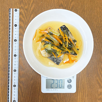 大皿1皿分の鯖の甘酢あんかけ