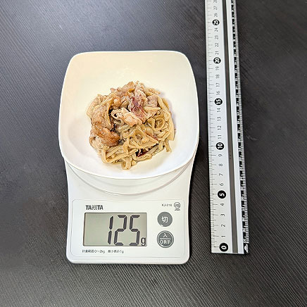 小皿1人前の豚肉とえのきの炒め物