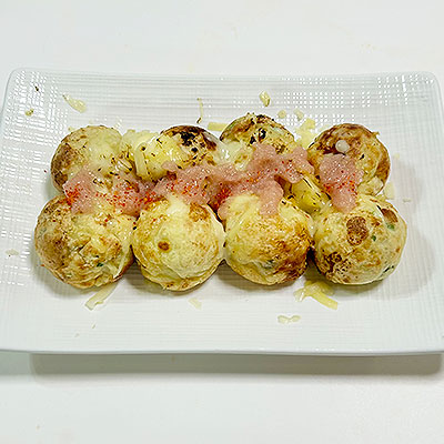 明太チーズたこ焼き