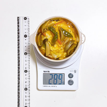 小皿1皿分の和風あんかけオムライス