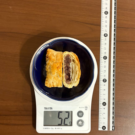 1個分のあずきパイ