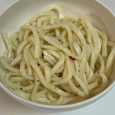 うどんペペロンチーノ