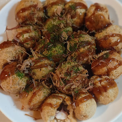 オートミールたこ焼き