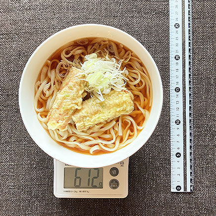 丼（大）1杯分のちくわ天うどん