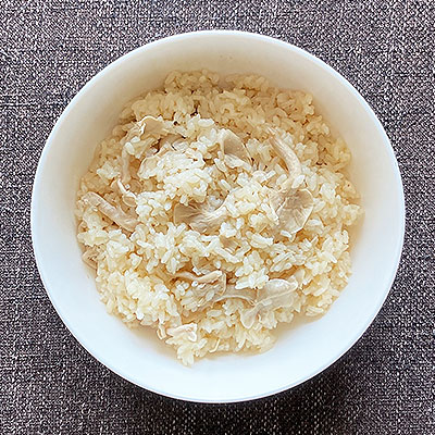 たもぎ茸の炊き込みご飯
