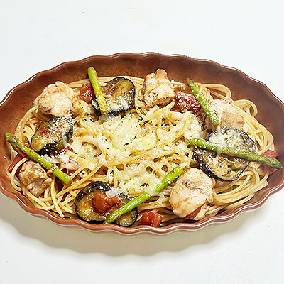 パスタグラタン