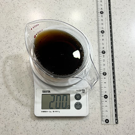 200ml分のラムコーク